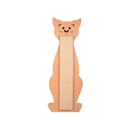 Trixie Placa De Zgariat Cu Sisal, Forma Pisica, 21 x 56 cm, Natural/Bej